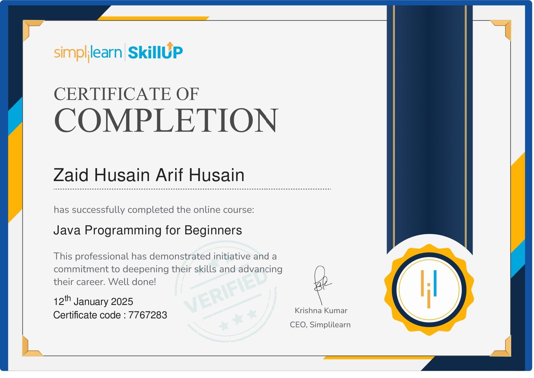 Java Programming for Beginners preview