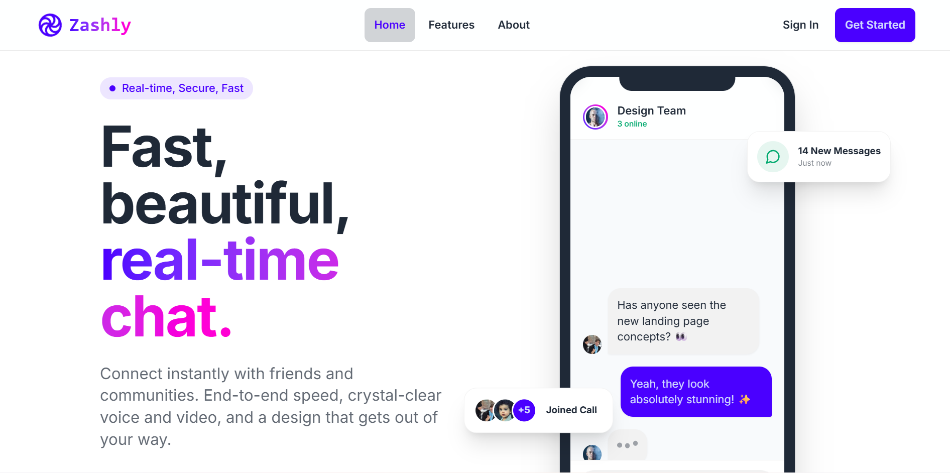 Zashly Desktop Interface